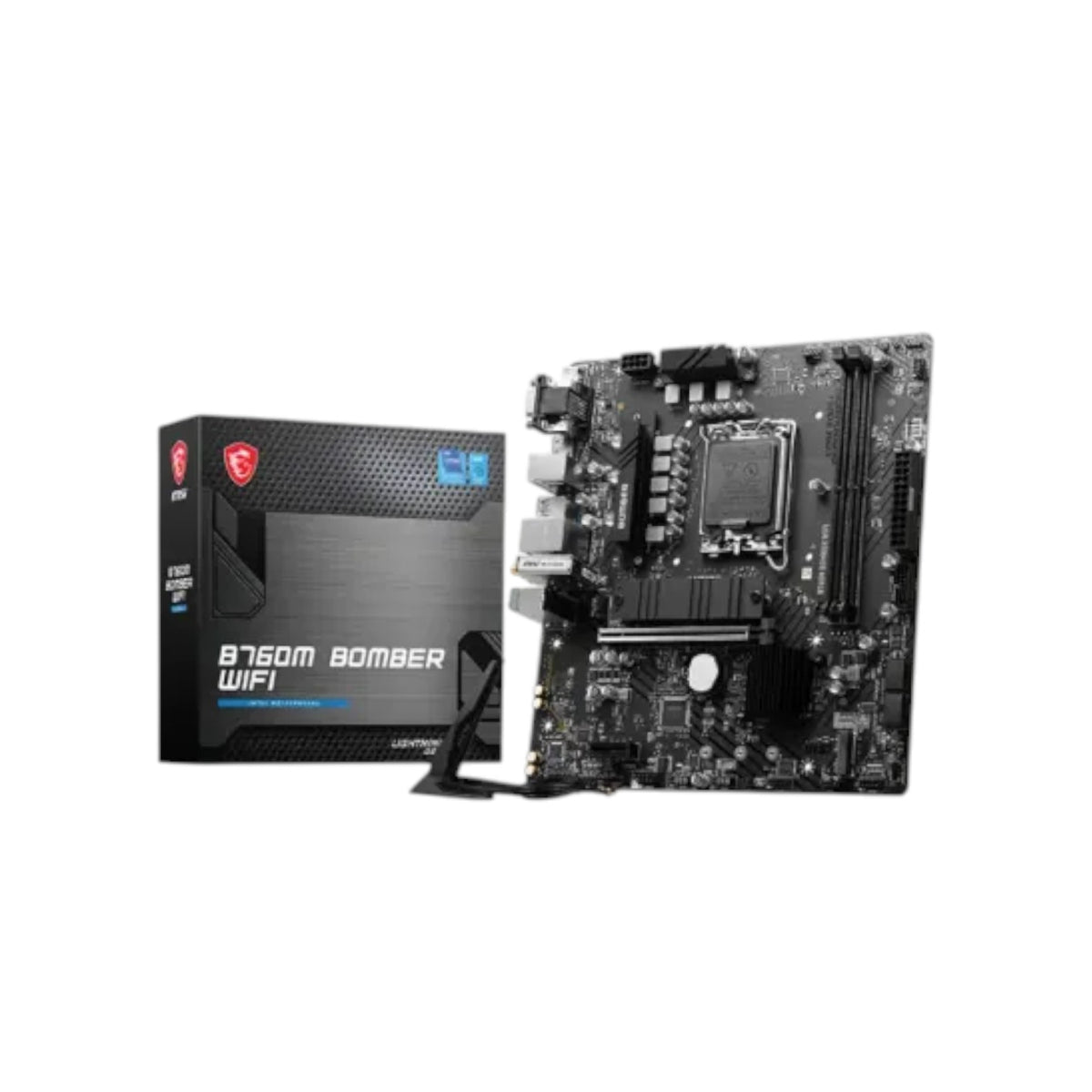 MSI B760M BOMBER WIFI mATX Motherboard (MMSII5032)