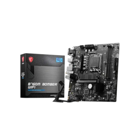 MSI B760M BOMBER WIFI mATX Motherboard