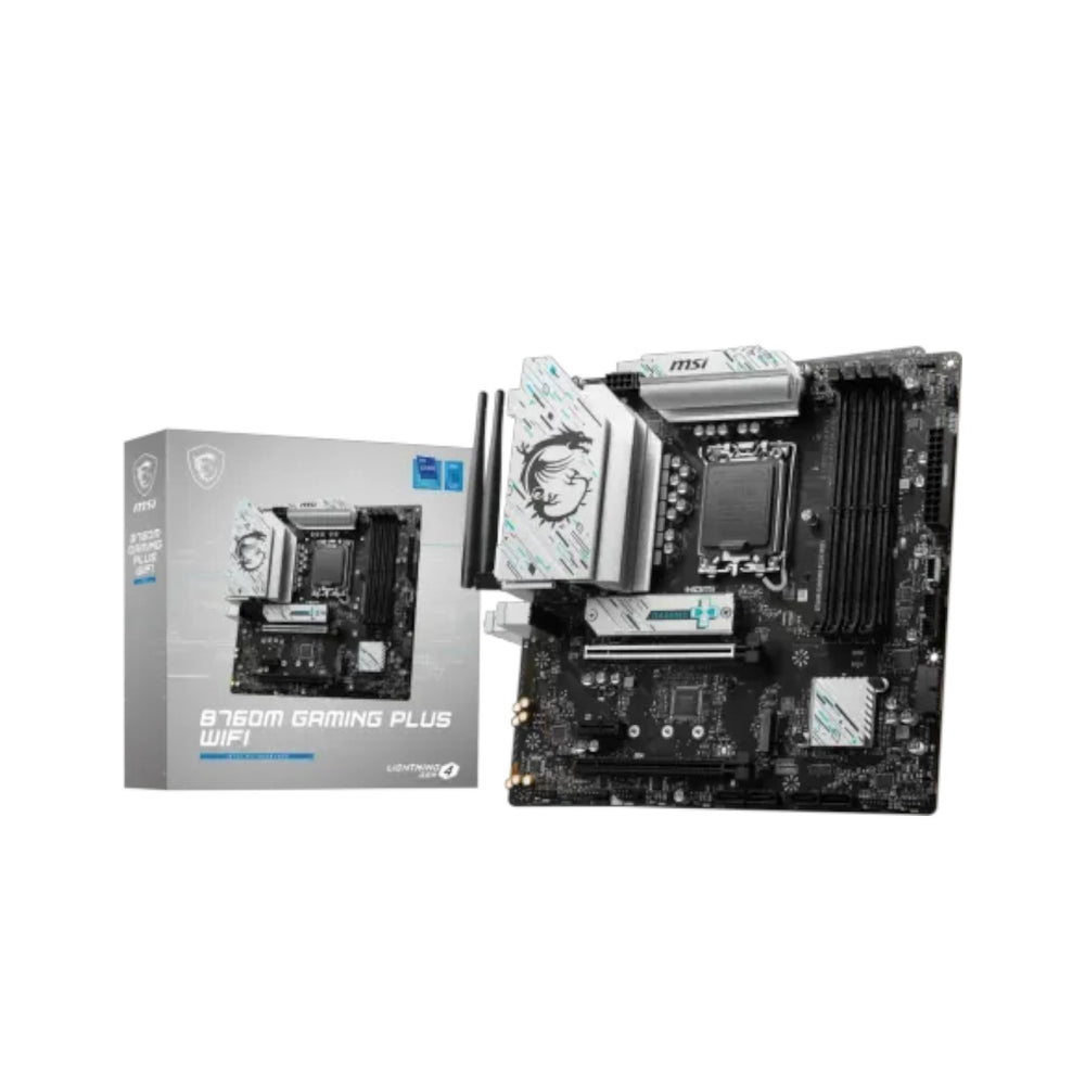 MSI B760M GAMING PLUS WIFI 6E mATX Motherboard