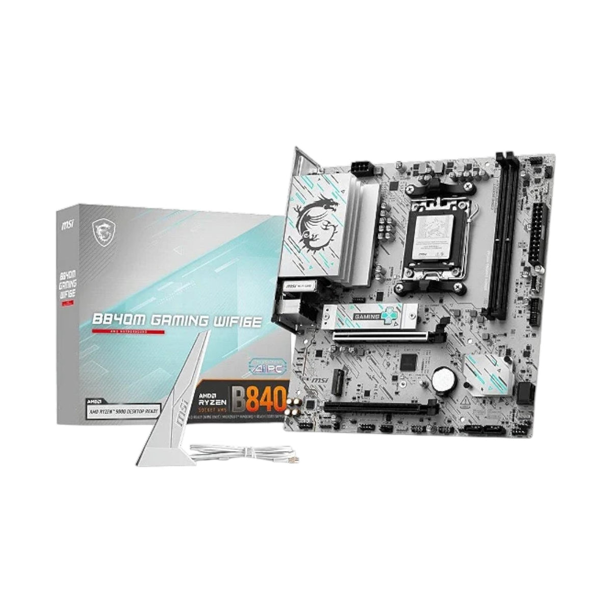 MSI B840M GAMING WIFI6E AM5 mATX Motherboard (MMSIAMD5233)