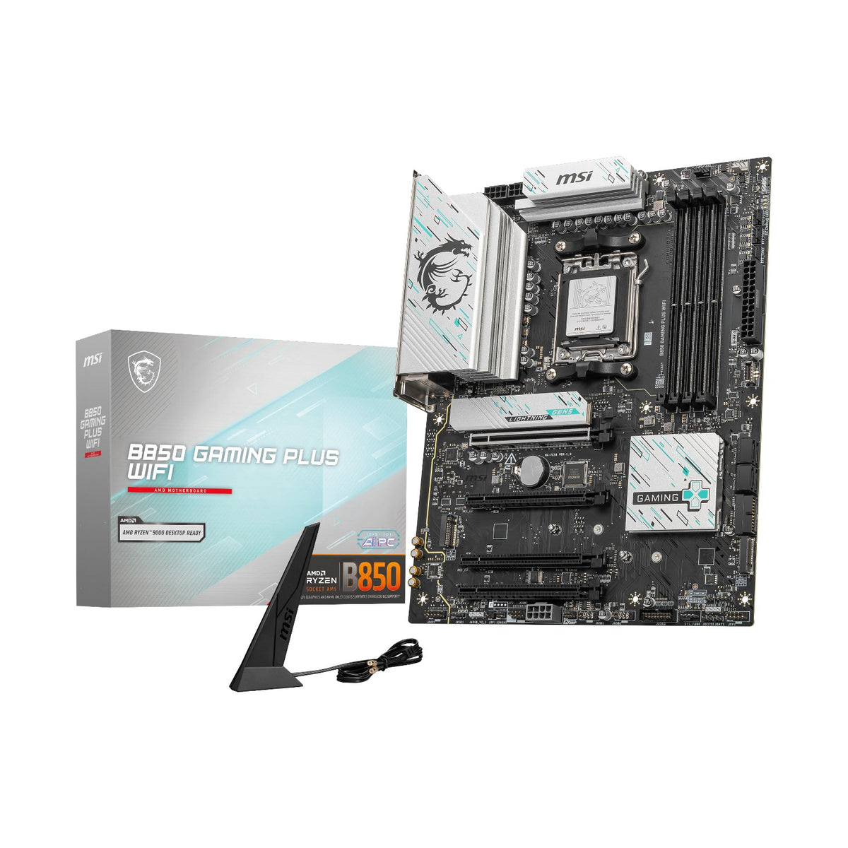 MSI B850 GAMING PLUS WIFI AM5 ATX Motherboard (MMSIAMD5218)