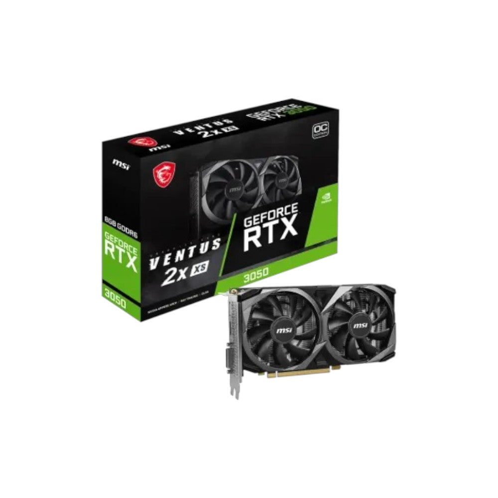 MSI GeForce RTX 3050 VENTUS 2X XS 8GB OC GDDR6 Graphics Card