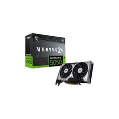 MSI GeForce RTX 5050 8G VENTUS 2X OC 8GB GDDR6 Graphics Card