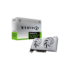 MSI GeForce RTX 5060 Ti 8G VENTUS 2X OC WHITE PLUS 8GB GDDR7 Graphics Card