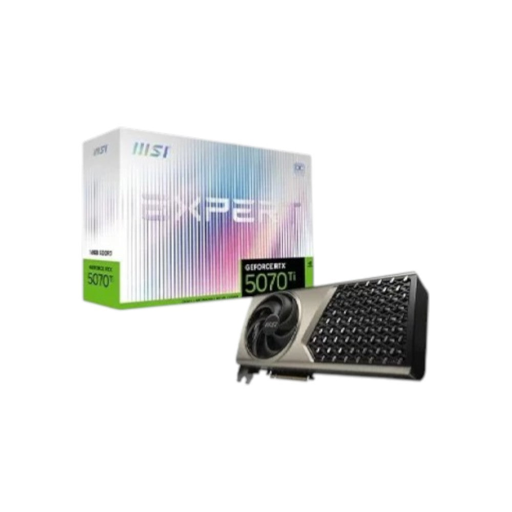 MSI GeForce RTX 5070 Ti 16G EXPERT OC 16GB GDDR7 Graphics Card