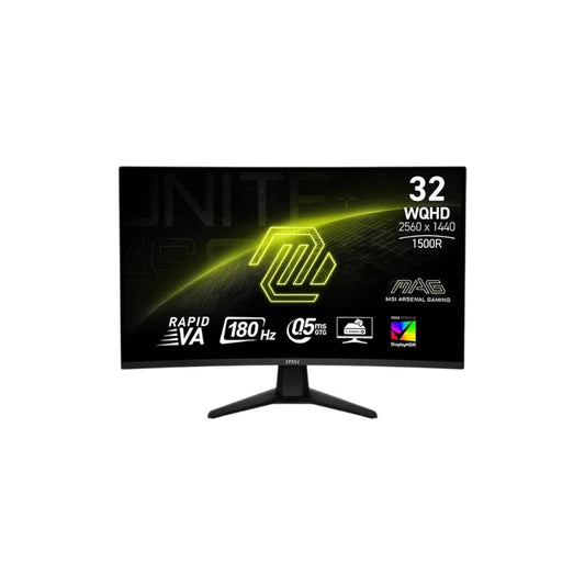 MSI MAG 32CQ6F 31.5" 180Hz VA WQHD Curved Gaming Monitor