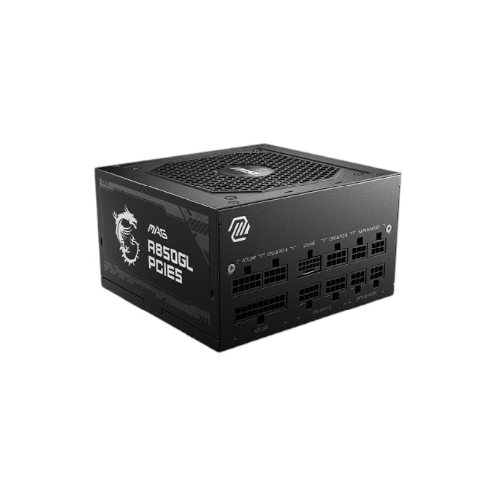 MSI MAG A850GL PCIE5 850W 80 Plus Gold Full Modular Power Supply