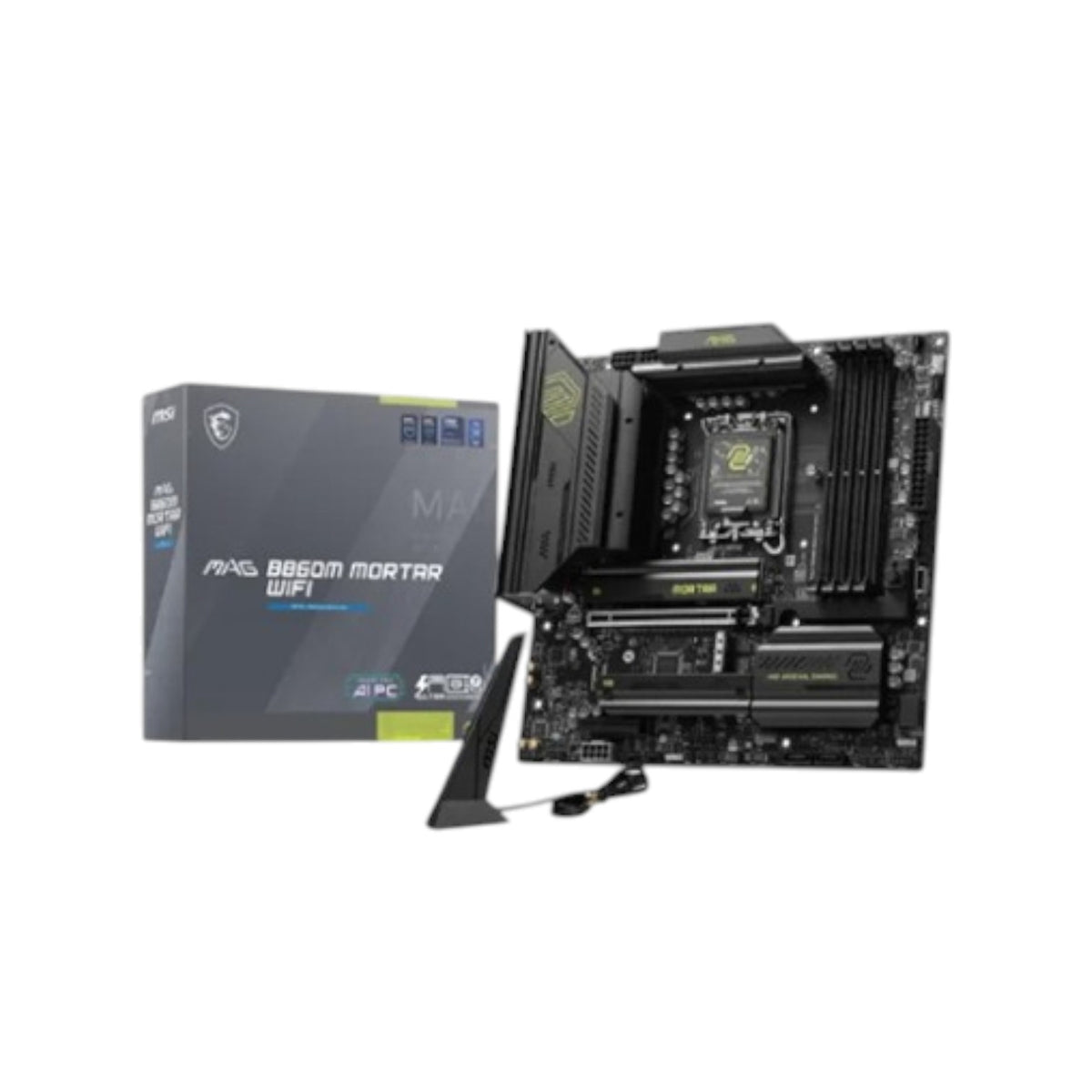 MSI MAG B860M MORTAR WIFI LGA 1851 mATX Motherboard (MMSII5013)