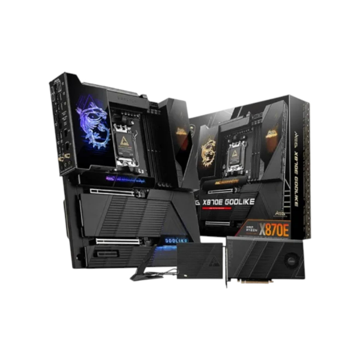 MSI MEG X870E GODLIKE WiFi 7 AMD AM5 E-ATX Motherboard (MMSIAMD5201)