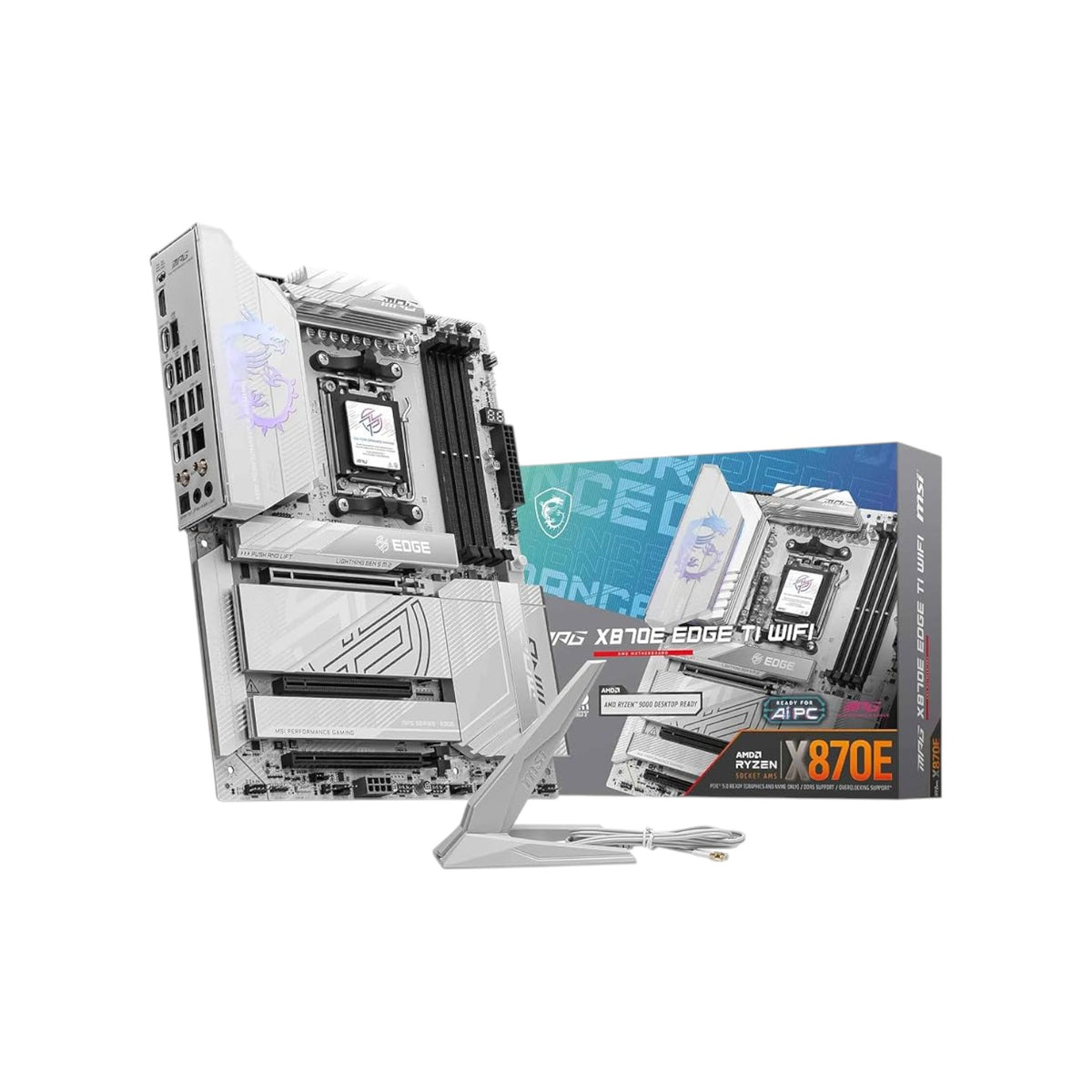 MSI MPG X870E EDGE TI WIFI AM5 ATX Motherboard (MMSIAMD5203)