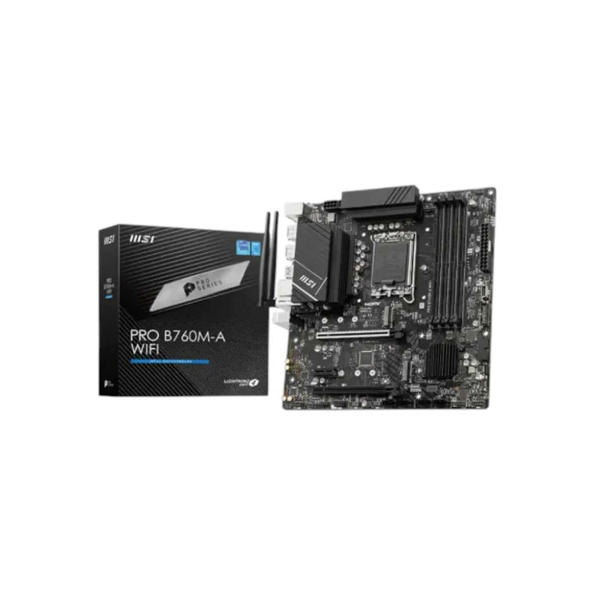 MSI PRO B760M-A WIFI mATX Motherboard (MMSII5030)