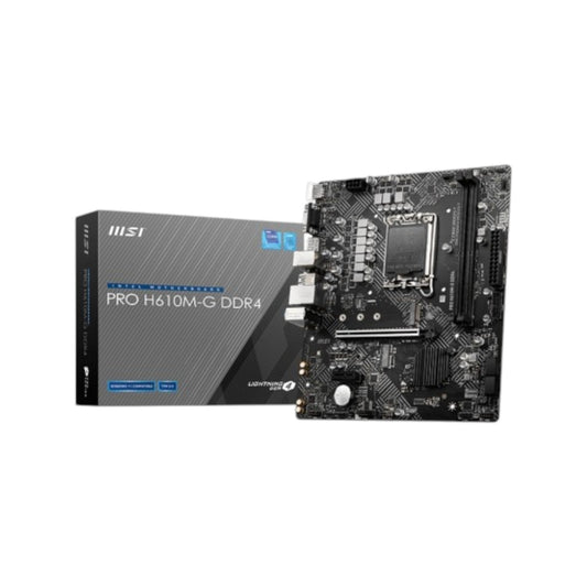 MSI PRO H610M-G WIFI DDR4 m-ATX Motherboard