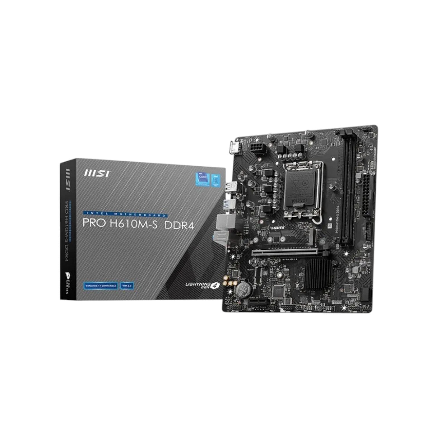 MSI PRO H610M-S DDR4 m-ATX Motherboard (MMSII5039)