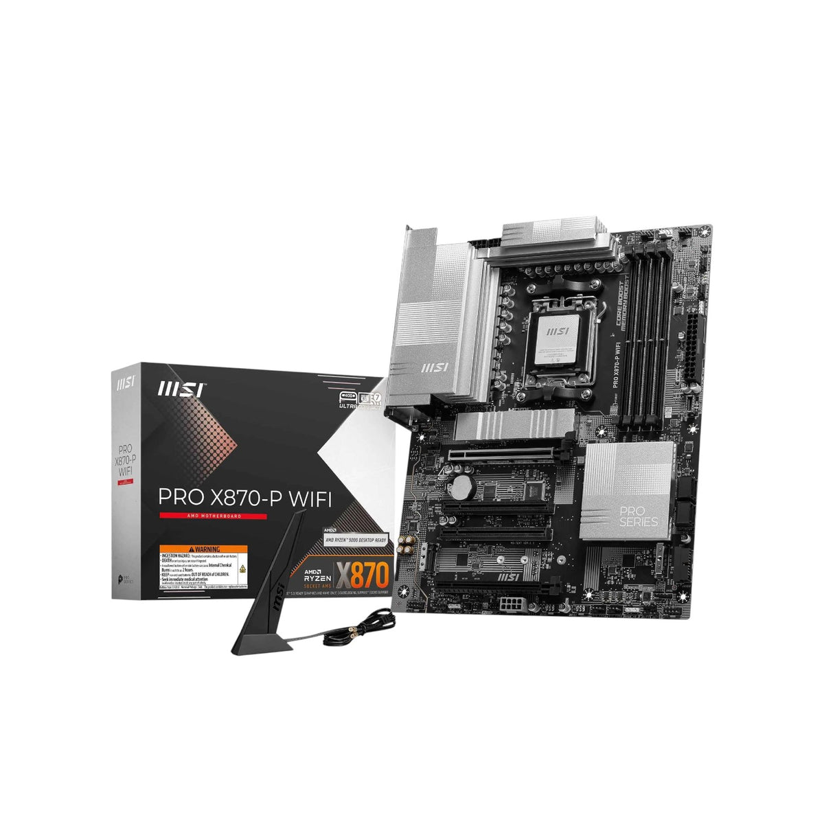 MSI PRO X870-P WIFI AM5 ATX Motherboard (MMSIAMD5207)