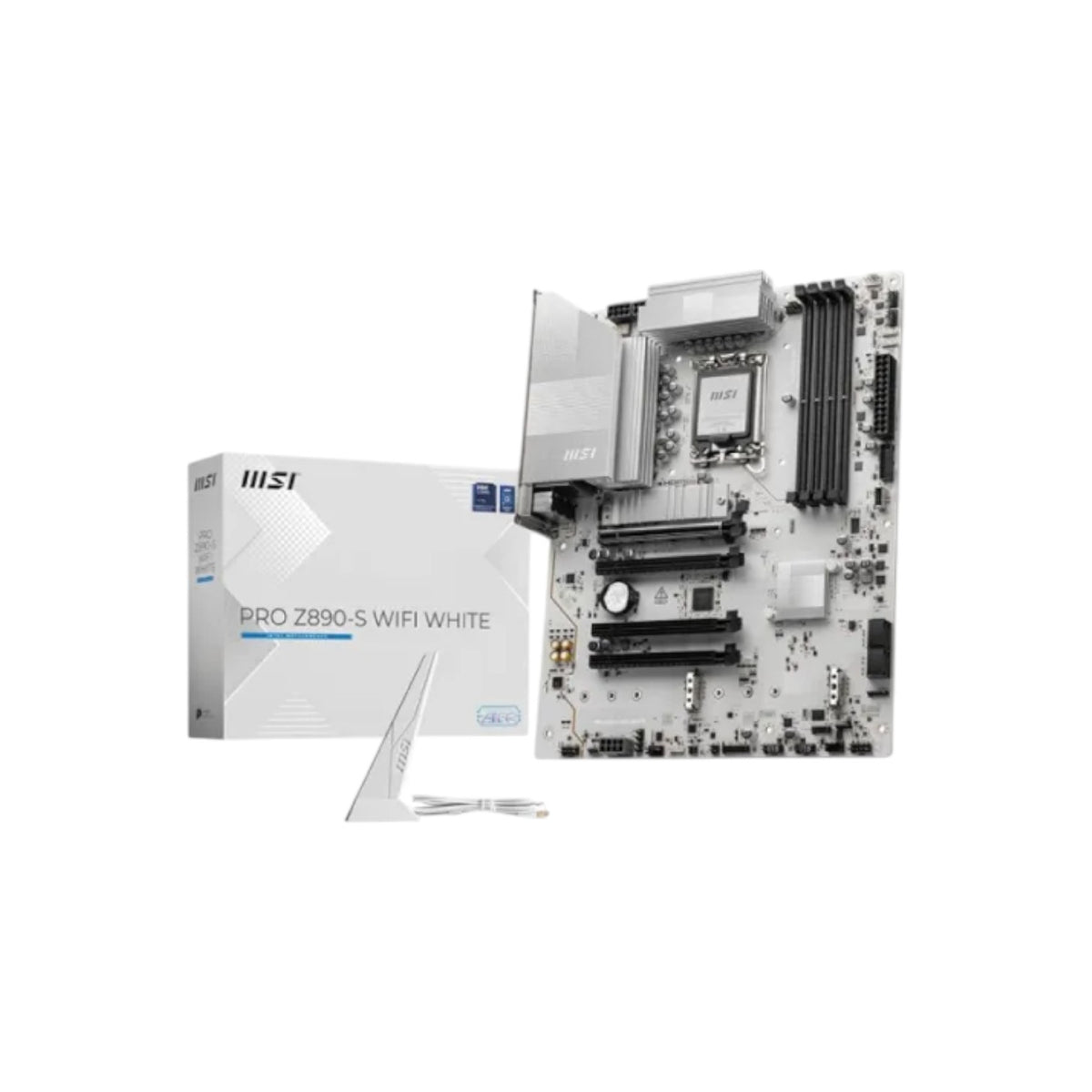 MSI PRO Z890-S WIFI WHITE LGA 1851 ATX Motherboard (MMSII5008)
