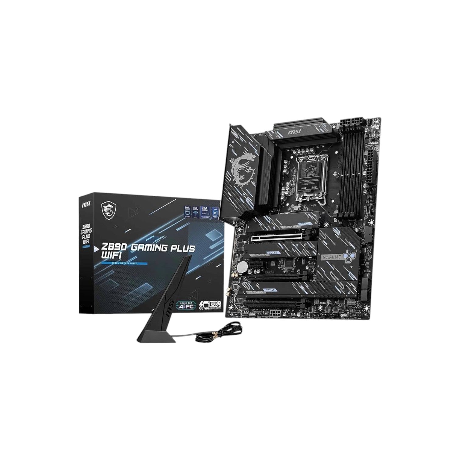 MSI Z890 GAMING PLUS WIFI LGA 1851 ATX Motherboard (MMSII5005)