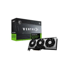 MSI GeForce RTX 5070 Ti 16G VENTUS 3X OC 16GB GDDR7 Graphics Card
