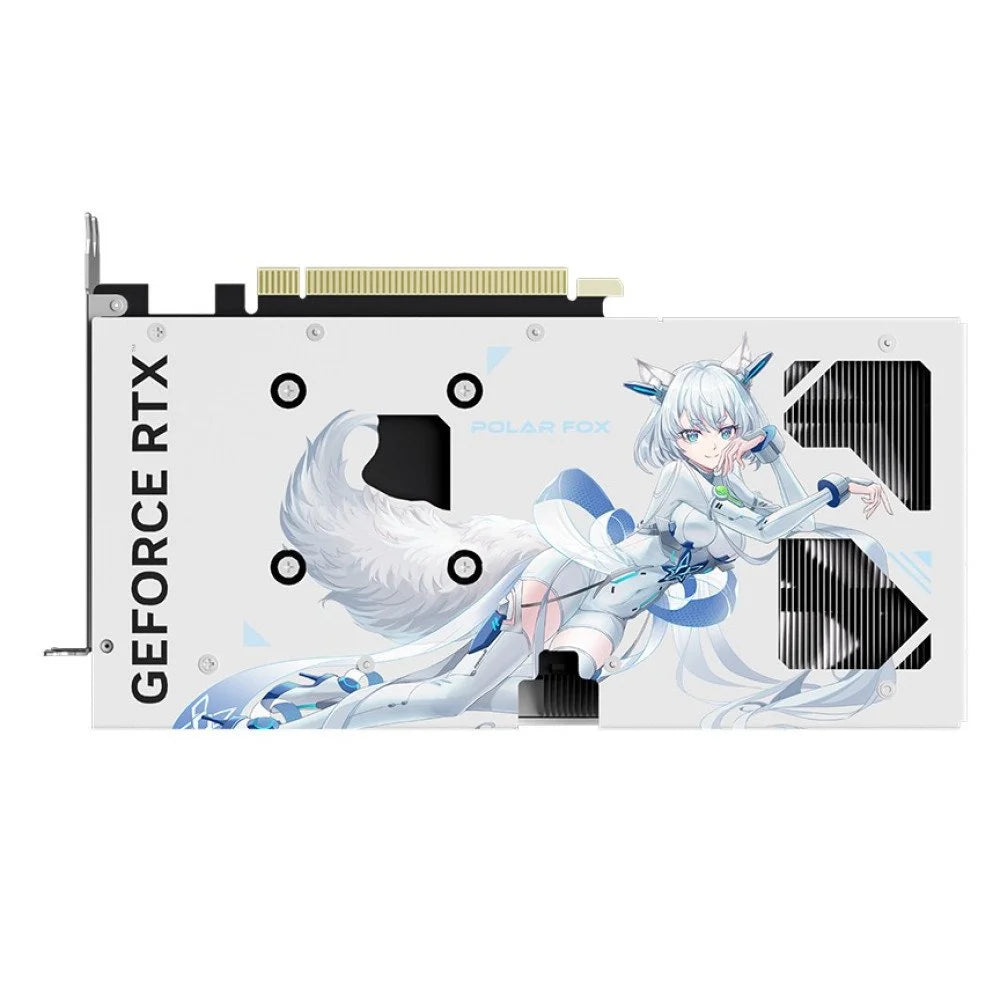 Manli Polar Fox GeForce RTX 5060 Ti OC 16GB GDDR7 Graphics Card (GCM90104)