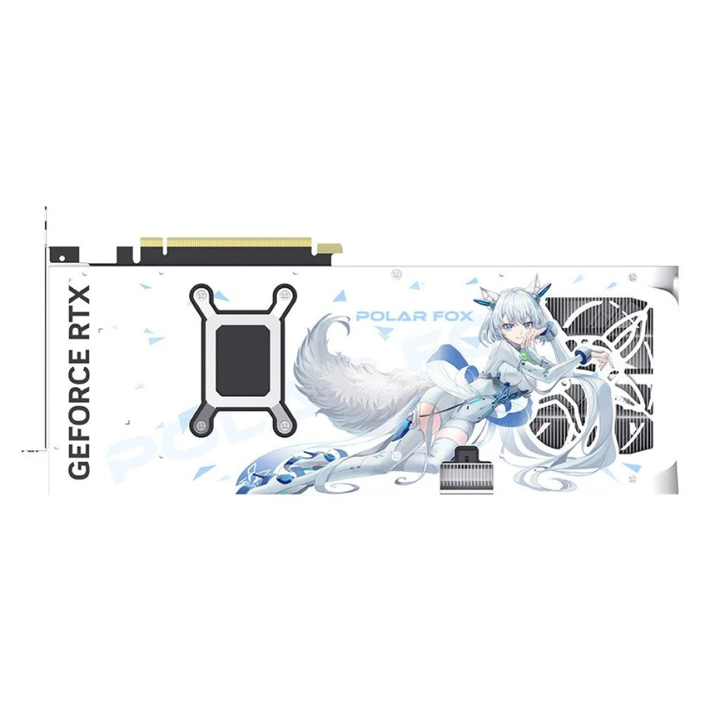 Manli Polar Fox GeForce RTX 5070 Ti OC 16GB GDDR7 Graphics Card (GCM90103)