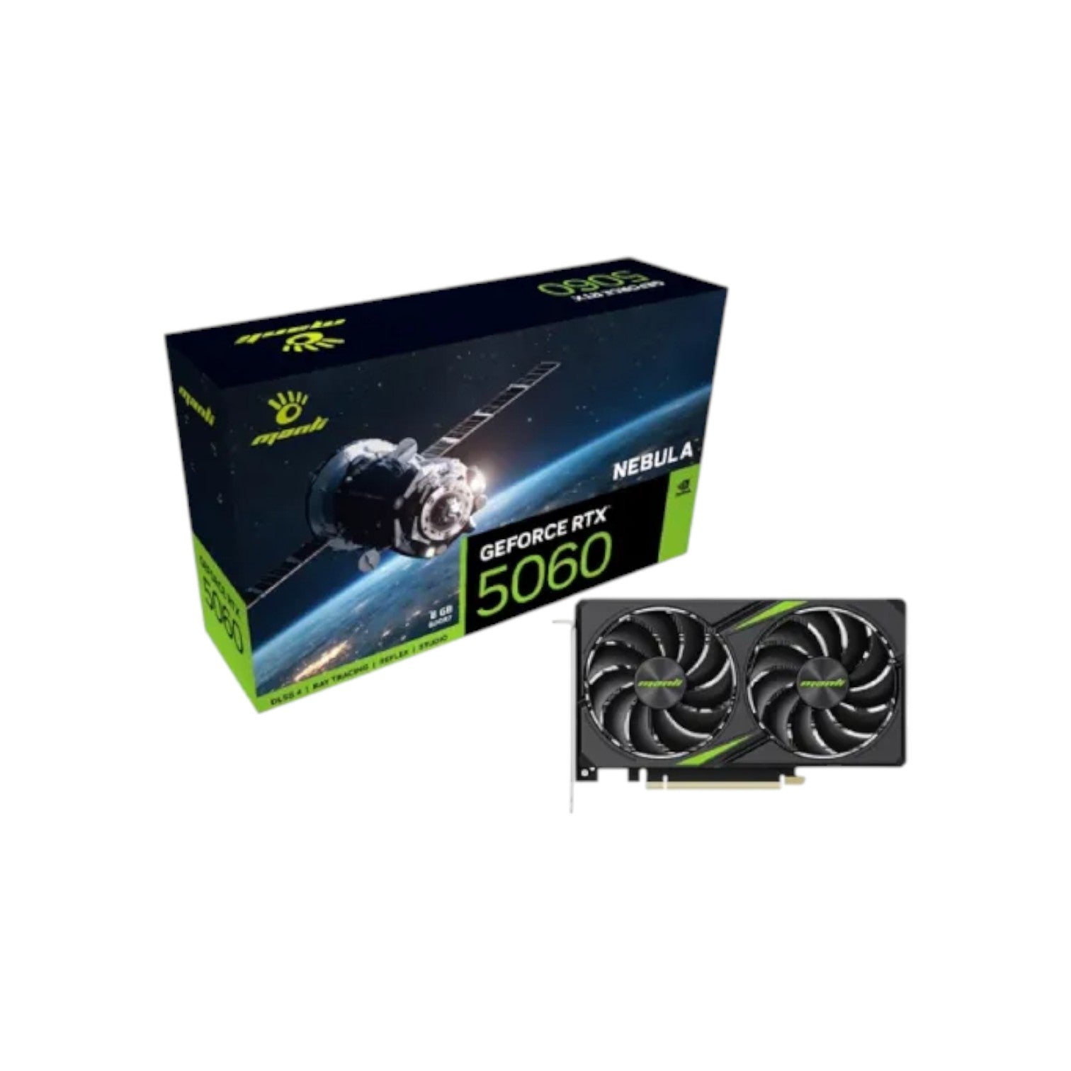 Manli Nebula GeForce RTX 5060 8GB GDDR7 Graphics Card (GCM90115)