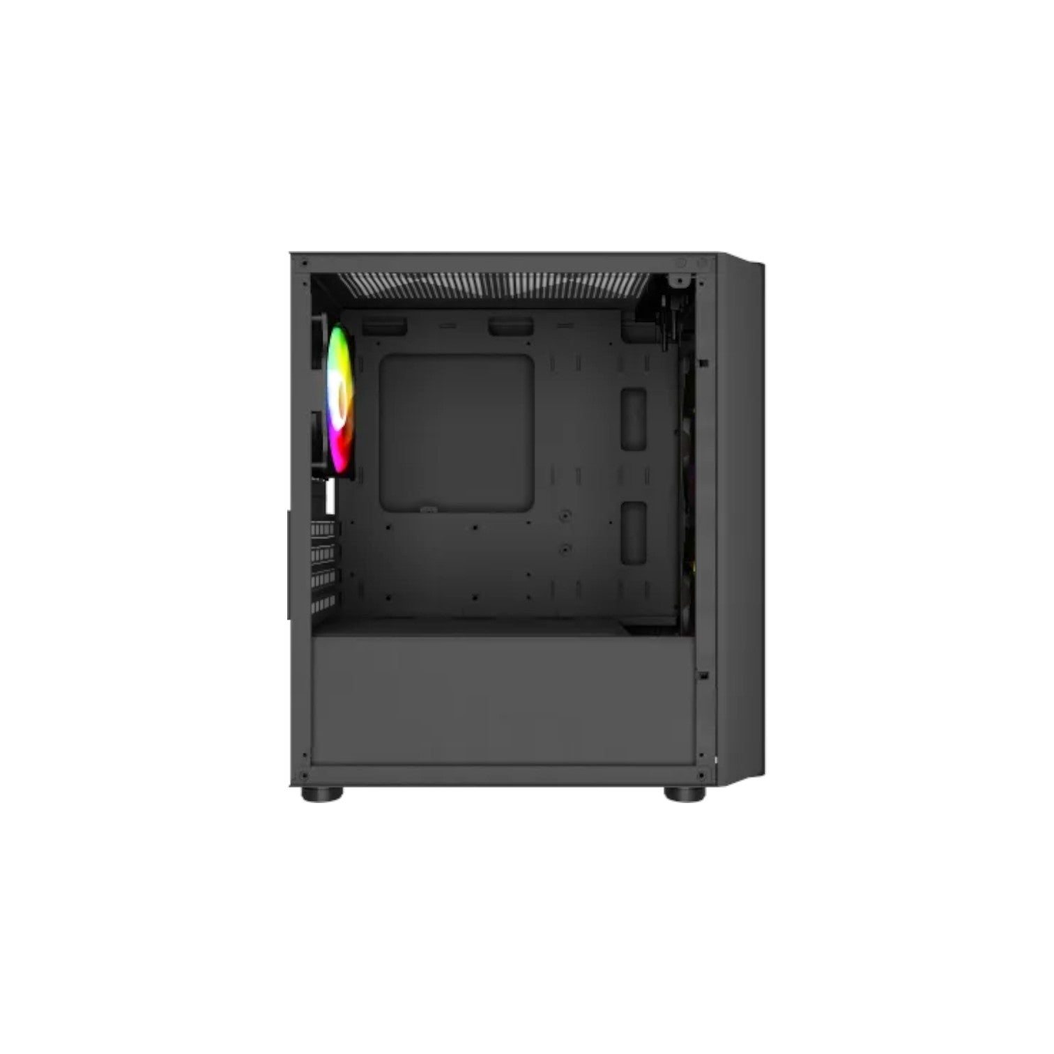 MaxGreen 5510-Mesh Mid-Tower M-ATX Gaming Case with PSU (PCCMG10006)