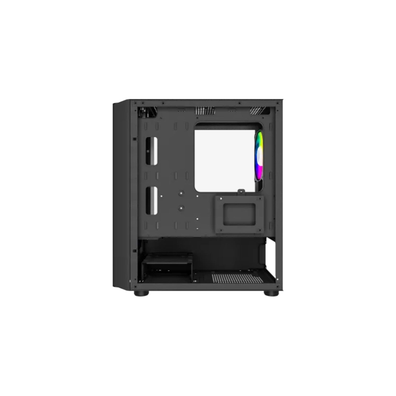 MaxGreen 5510-Mesh Mid-Tower M-ATX Gaming Case with PSU (PCCMG10006)