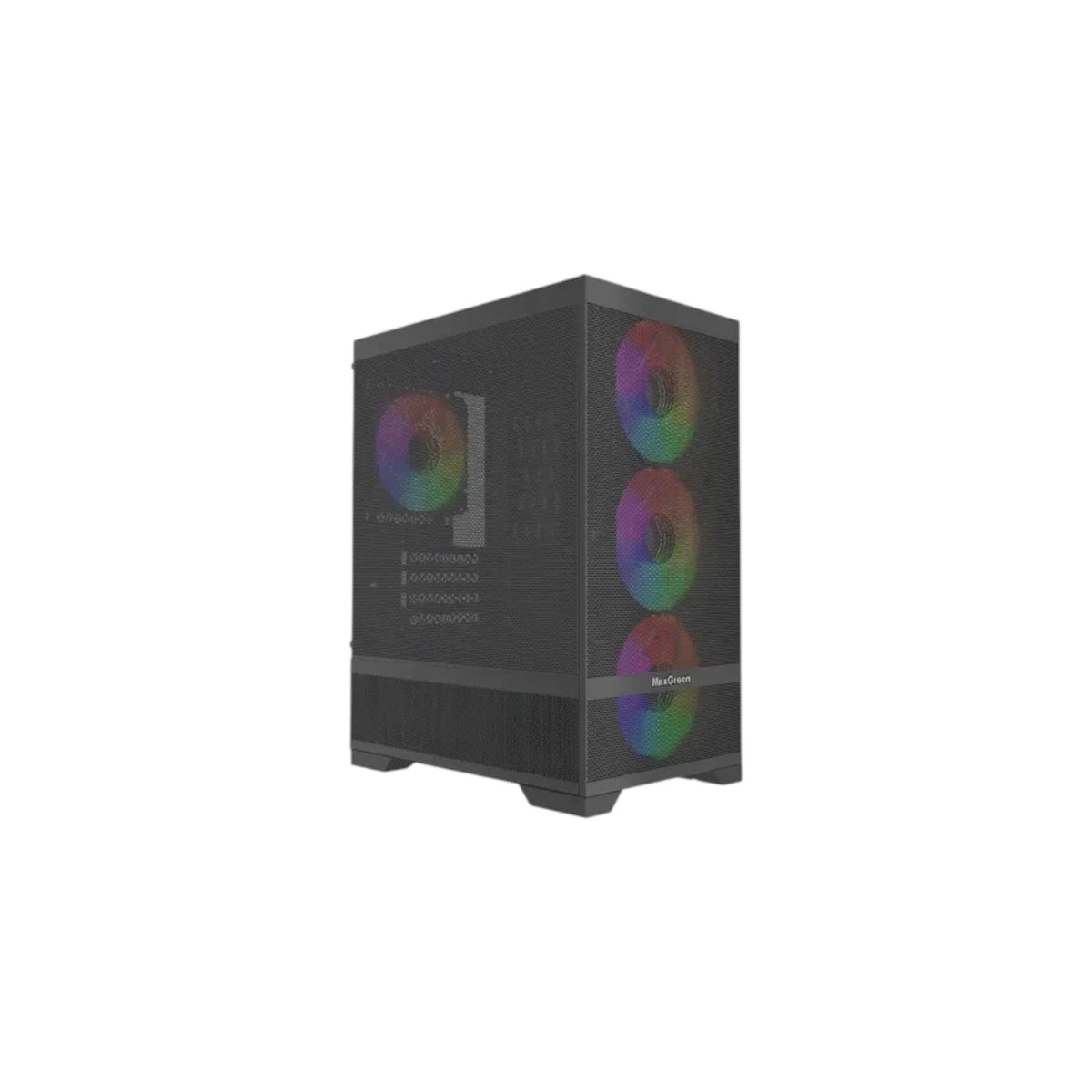 MaxGreen Mesh Pro A10 M-ATX Mid-Tower Gaming Casing (PCCMG10005)