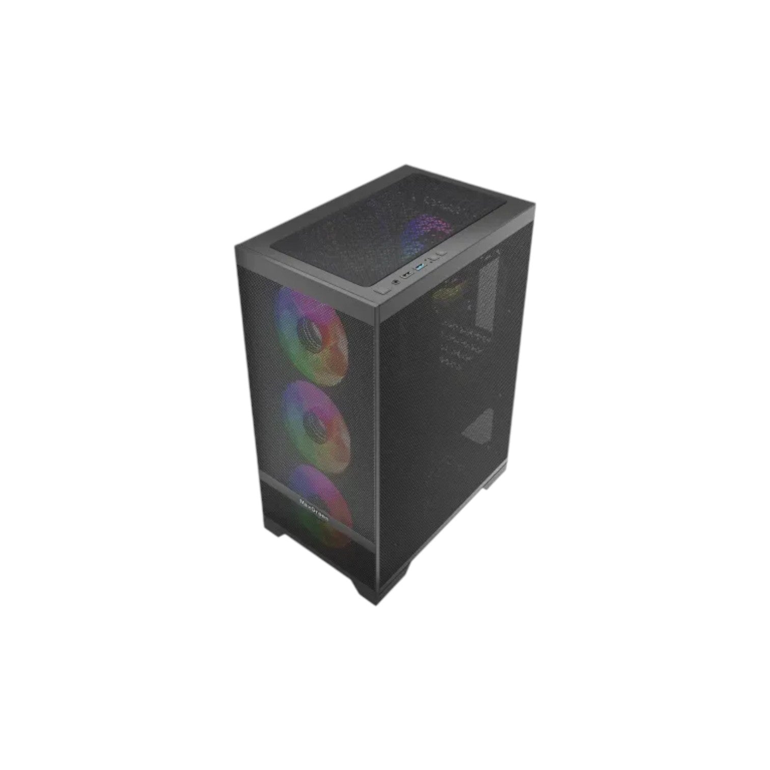 MaxGreen Mesh Pro A10 M-ATX Mid-Tower Gaming Casing (PCCMG10005)
