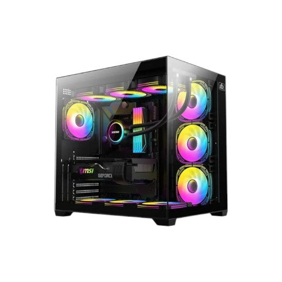 Monarch City Ranger X7 ARGB Mid-Tower ATX Gaming Case (PCCM9809)