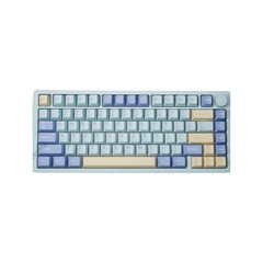 Monka A75 MAX Snow Leopard Tri-Mode RGB Mechanical Keyboard Blue Planet