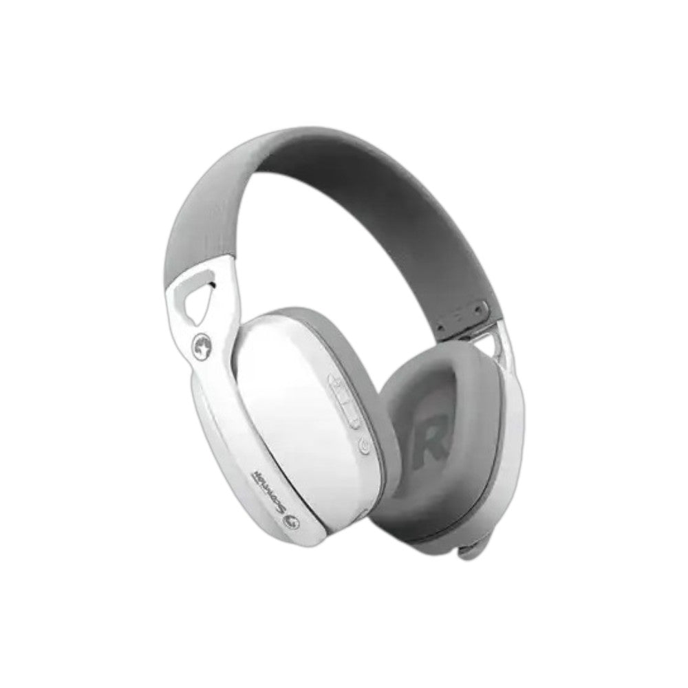 Monka GT30 tri-mode wireless gaming headset in white and gray.