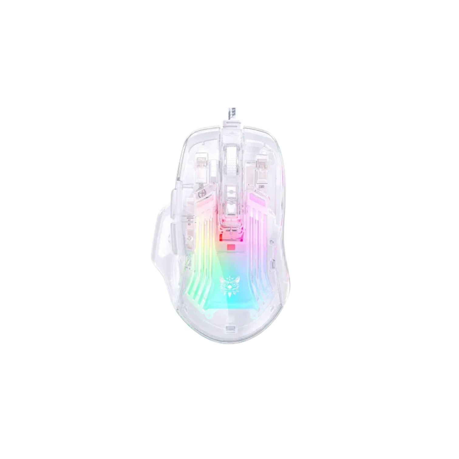 ONIKUMA CW923 12800 DPI Wired RGB Transparent Gaming Mouse (MOK912)