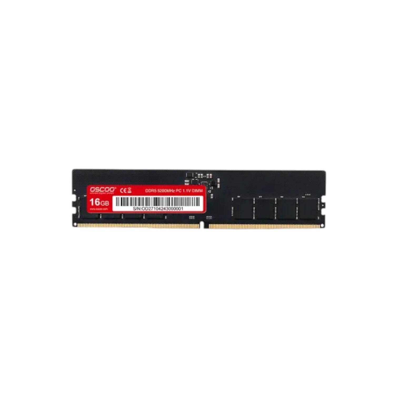 OSCOO P300 16GB DDR5 5200MHz CL36 Desktop RAM (RAMO8011)
