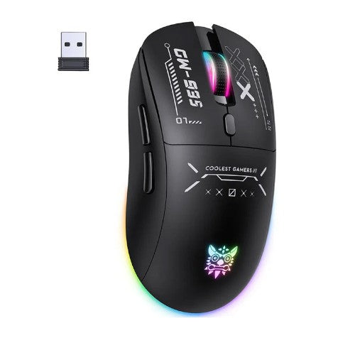 Onikuma CW935 RGB Tri-Mode Wireless Gaming Mouse (MOK903)