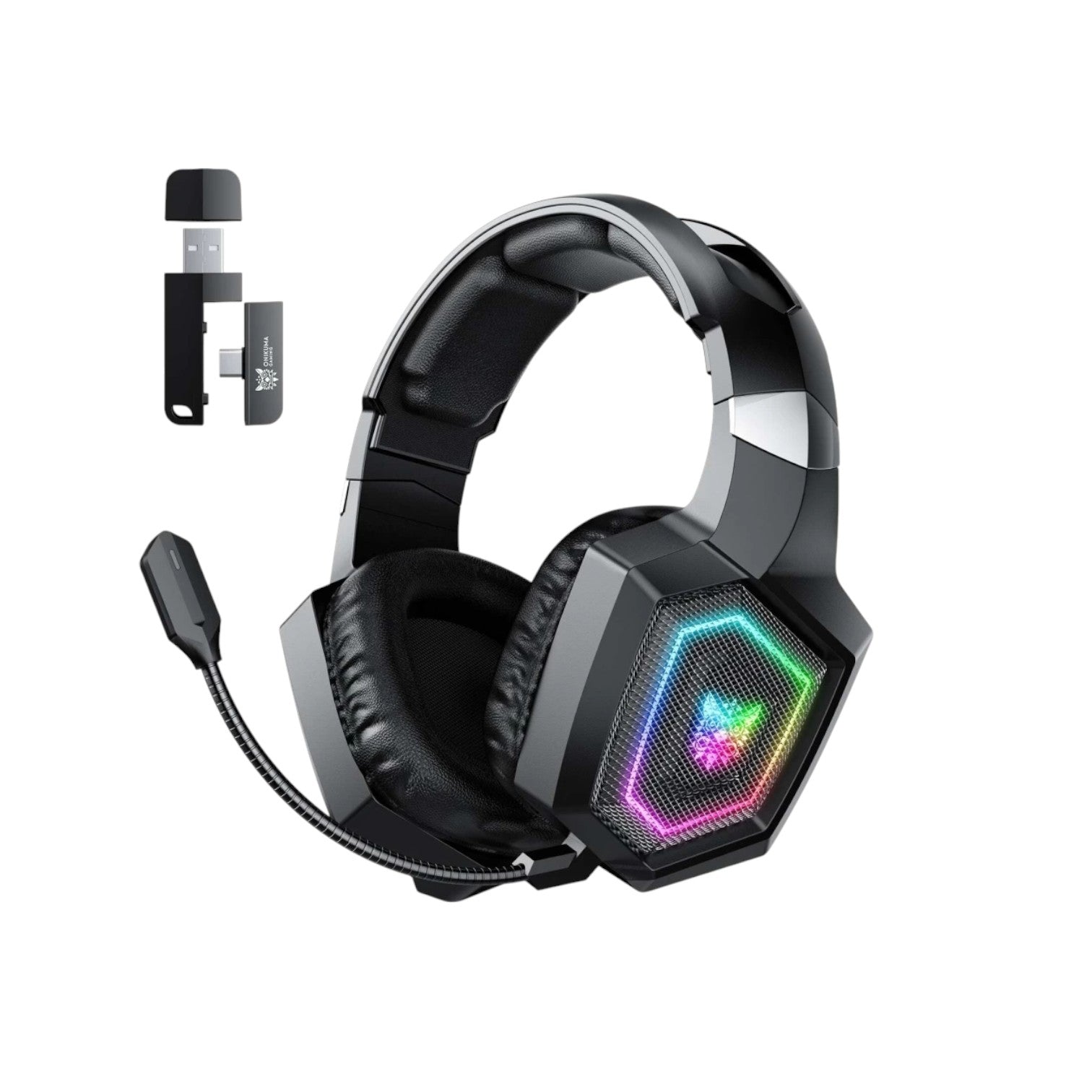 Onikuma GT806 Tri-mode Wireless Gaming Headphone (HOK3535)