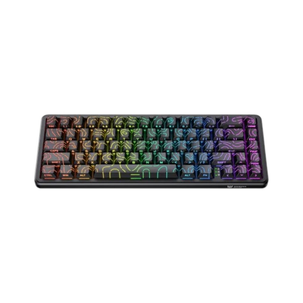 Onikuma G67 mechanical gaming keyboard featuring high-performance Hall Effect magnetic switches and colorful keycaps.
