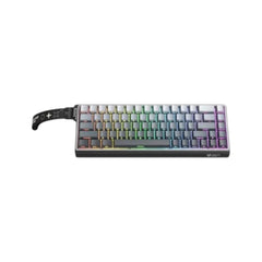 Onikuma G69 wired mechanical gaming keyboard featuring dynamic RGB backlighting and an ergonomic layout.