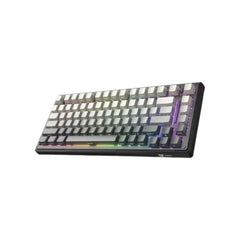 Onikuma G83 tri-mode wireless mechanical keyboard featuring high-performance custom switches and dynamic RGB backlighting.