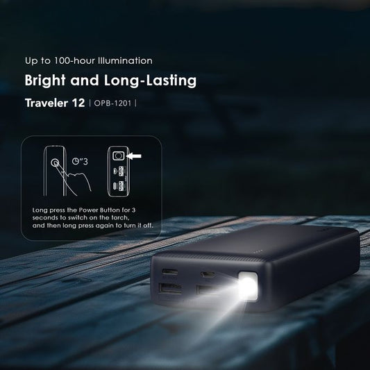 Oraimo Traveler OPB-1201 20000mAh 12W Power Bank
Tech Buy BD