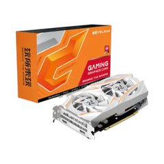 PELADN RX 5500 XT 8G GDDR6 Dual Fan Gaming White Graphics Card