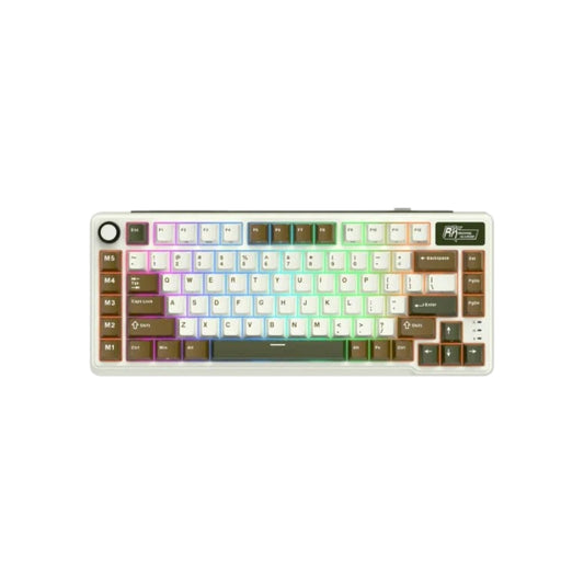 ROYAL KLUDGE RK L75 Tri-Mode Hot-Swappable Wireless Mechanical Gaming Keyboard