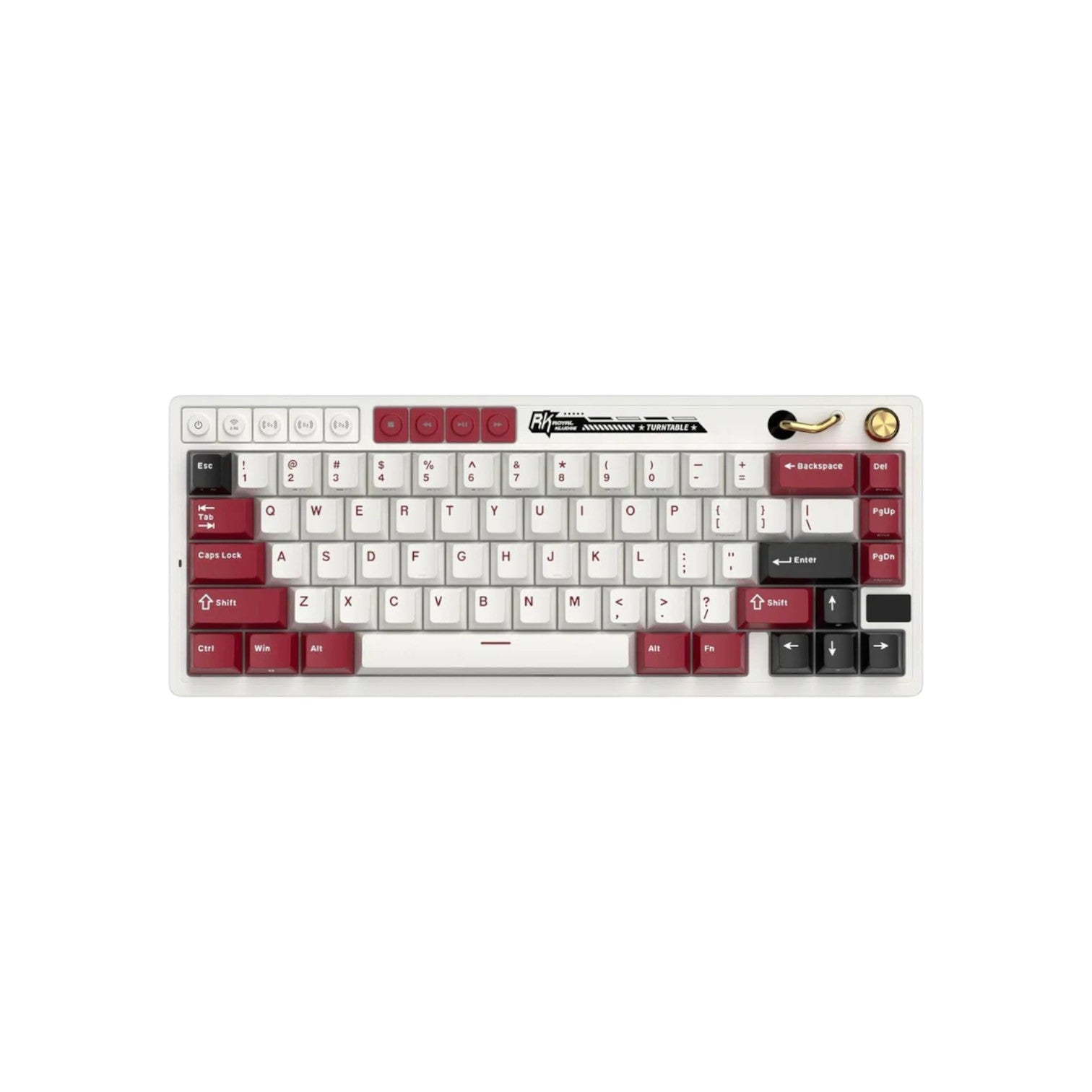 Royal Kludge RK M65 Tri-Mode Wireless RGB Hot-Swappable Mechanical Keyboard (KRK2118)