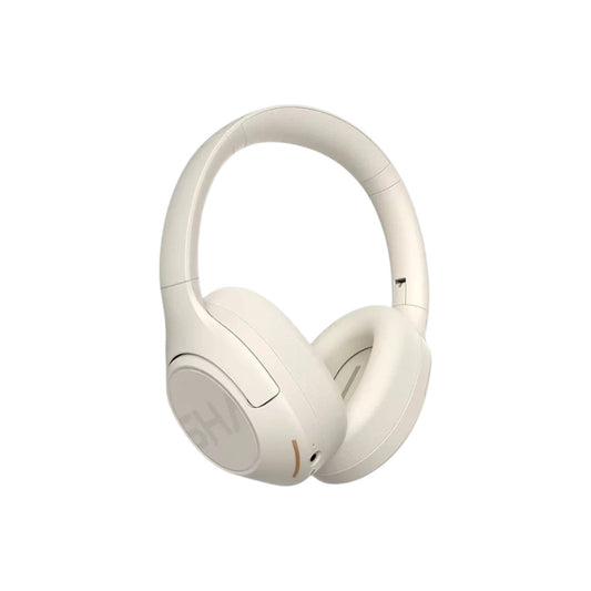 Razer BlackShark V2 wireless gaming headset in white with plush over-ear cushions and detached boom microphone.