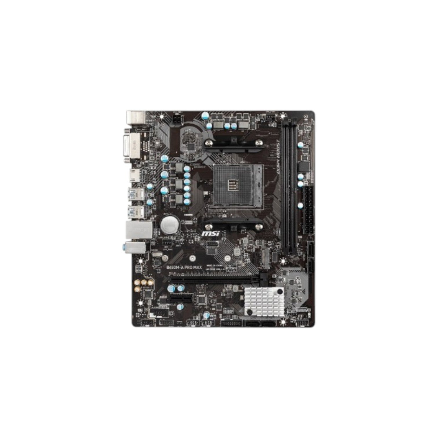 AMD Ryzen 5 5600G Processor with Radeon Graphics (Tray Box) with MSI B450M-A PRO MAX II AMD AM4 Motherboard (CO100003)