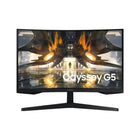 Samsung Odyssey G5 32-inch QHD curved gaming monitor with a fast 165Hz refresh rate and immersive visual display design.