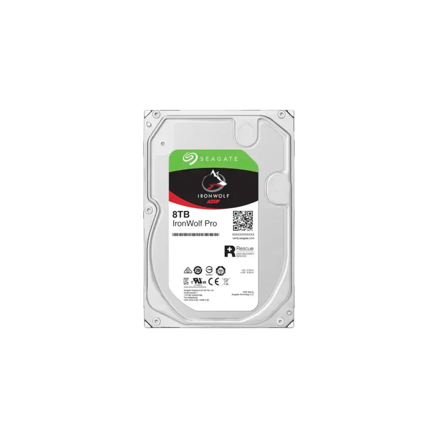 Seagate IronWolf Pro 8TB 3.5 Inch SATA 7200RPM NAS HDD (HDDS18003)