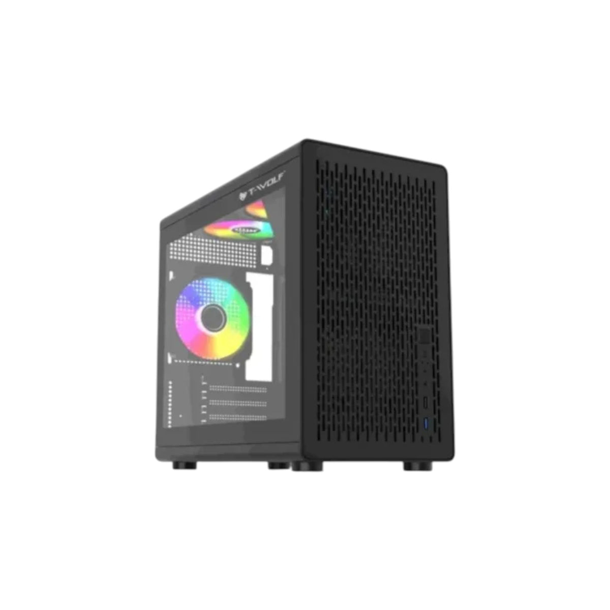 T-Wolf XPLENDER X5 BH ARGB M-ATX Portable Casing (PCCTW9603)