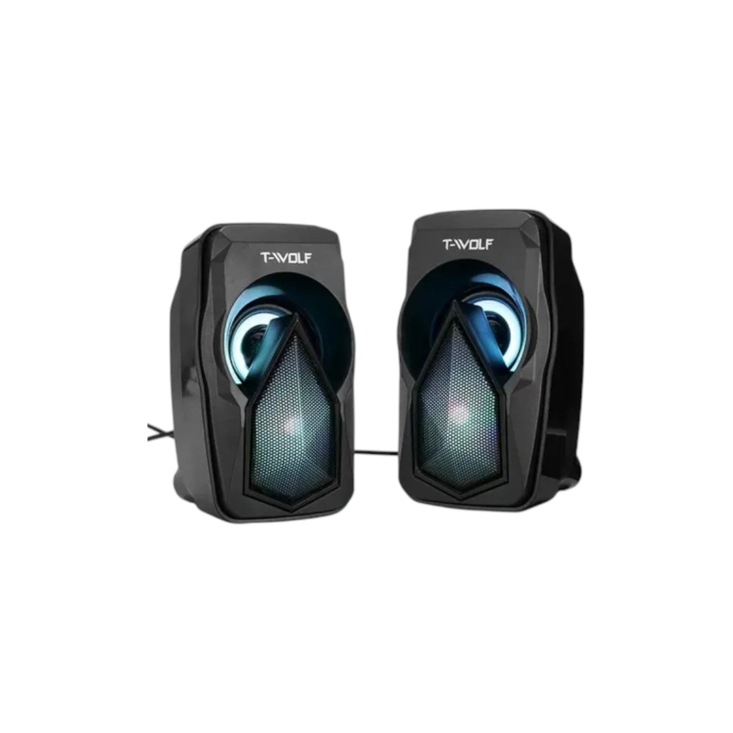 T-WOLF S11 Dual LED Mini Speaker (STW7403)
