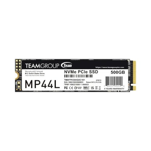 Team MP44L 500GB M.2 PCIe Gen4 NVMe SSD (SSDT18403)