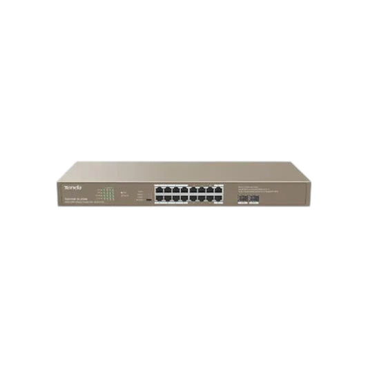 Tenda TEG1118P-16-250W 16GE+2SFP 16 Port Unmanaged PoE Switch